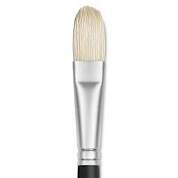 Winsor & Newton Artists' Oil Brush - Filbert, Long Handle, Size 10
