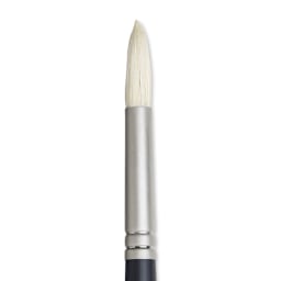 Winsor & Newton Artists' Oil Brush - Round, Long Handle, Size 8