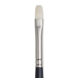Winsor & Newton Artists' Oil Brush - Bright, Long Handle, Size 2