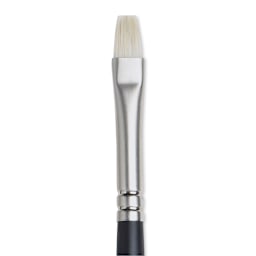 Winsor & Newton Artists' Oil Brush - Bright, Long Handle, Size 3