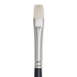 Winsor & Newton Artists' Oil Brush - Bright, Long Handle, Size 4