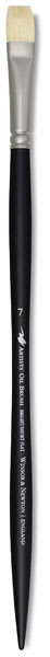Winsor & Newton Artists' Oil Brushes - Long Handled Bright brush upright