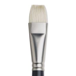 Winsor & Newton Artists' Oil Brush - Bright, Long Handle, Size 12