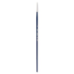 Silver Brush Bristlon Stiff White Synthetic Brush - Round, Size 0