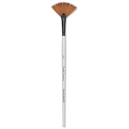 Robert Simmons Simply Simmons Synthetic Brush - Fan Blender, Short Handle, Size 2