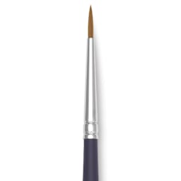 Winsor & Newton Artists' Kolinsky Sable Watercolor Brush - Round, Short Handle, Size 1