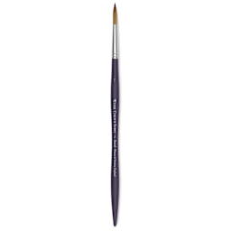Winsor & Newton Artists' Kolinsky Sable Watercolor Brush - Round, Short Handle, Size 7