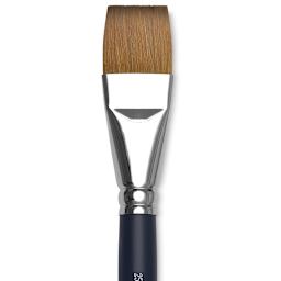 Winsor & Newton Artists' Kolinsky Sable Watercolor Brush - One-Stroke, Short Handle, Size 1"