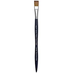 Winsor & Newton Artists' Kolinsky Sable Watercolor Brush - One-Stroke, Short Handle, Size 1/2"