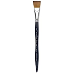 Winsor & Newton Artists' Kolinsky Sable Watercolor Brush - One-Stroke, Short Handle, Size 3/4"