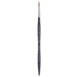 Winsor & Newton Artists' Kolinsky Sable Watercolor Brush - Pointed Round, Short Handle, Size 4