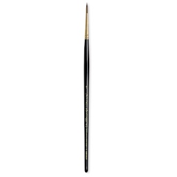 Da Vinci Maestro Kolinsky Brush - Full Belly Round, Short Handle, Size 1