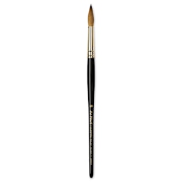 Da Vinci Maestro Kolinsky Brush - Full Belly Round, Short Handle, Size 10