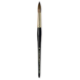 Da Vinci Maestro Kolinsky Brush - Full Belly Round, Short Handle, Size 14