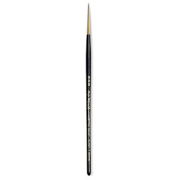Da Vinci Maestro Kolinsky Brush - Full Belly Round, Short Handle, Size 3/0