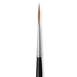Da Vinci Maestro Kolinsky Brush - Liner, Short Handle, Size 2 close up
