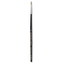 Da Vinci Maestro Kolinsky Brush - Long Tapered Round, Short Handle, Size 1
