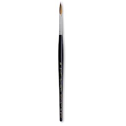 Da Vinci Maestro Kolinsky Brush - Long Tapered Round, Short Handle, Size 5