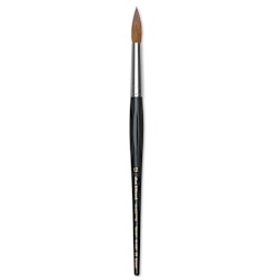 Da Vinci Maestro Kolinsky Brush - Long Tapered Round, Short Handle, Size 12
