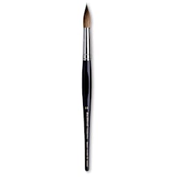 Da Vinci Maestro Kolinsky Brush - Long Tapered Round, Short Handle, Size 16