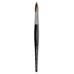 Da Vinci Maestro Kolinsky Brush - Long Tapered Round, Short Handle, Size 18