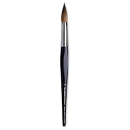 Da Vinci Maestro Kolinsky Brush - Long Tapered Round, Short Handle, Size 24