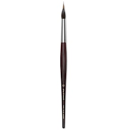 Da Vinci Maestro Kolinsky Brush - Special Inlaid Liner, Short Handle, Size 12