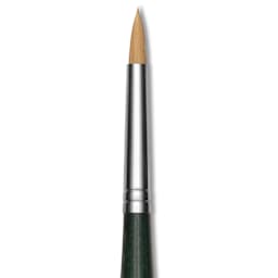 Da Vinci Nova Synthetic Brush - Retouch, Short Handle, Size 8, close-up
