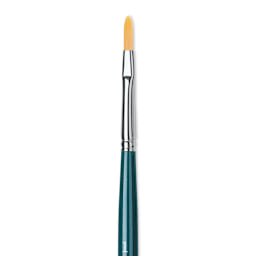 Da Vinci Nova Brush - Filbert, Short Handle, Size 1 close up