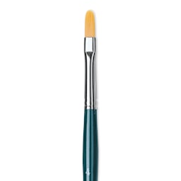 Da Vinci Nova Brush - Filbert, Short Handle, Size 4 close up