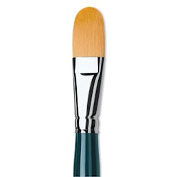 Da Vinci Nova Brush - Filbert, Short Handle, Size 20 close up