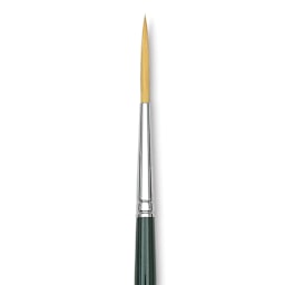 Da Vinci Nova Brush - Liner, Short Handle, Size 8 close up
