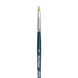 Da Vinci Nova Brush - Bright, Short Handle, Size 0 close up