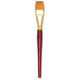 Grumbacher Goldenedge Brush - Wash, Short Handle, Size 1"