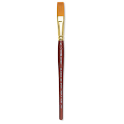 Grumbacher Goldenedge Brush - One-Stroke, Short Handle, Size 1/2"