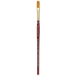 Grumbacher Goldenedge Brush - One-Stroke, Short Handle, Size 1/4"