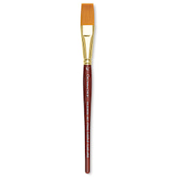 Grumbacher Goldenedge Brush - One-Stroke, Short Handle, Size 3/4"