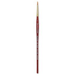 Grumbacher Goldenedge Brush - Round, Short Handle, Size 1