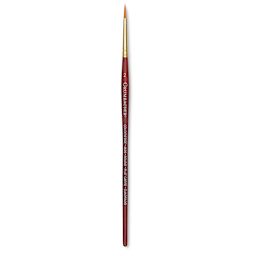 Grumbacher Goldenedge Brush - Round, Short Handle, Size 2