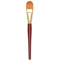 Grumbacher Goldenedge Brush - Oval Wash, Short Handle, Size 1"