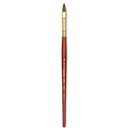 Blick Master Kolinsky Sable Brush - Filbert, Short Handle, Size 8