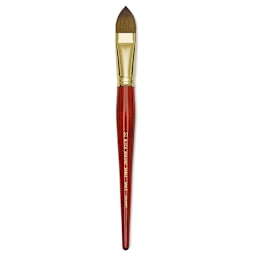 Blick Master Kolinsky Sable Brush - Filbert, Short Handle, Size 20