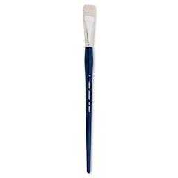 Silver Brush Bristlon Stiff White Synthetic Brush - Bright, Size 12