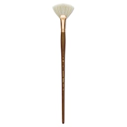 Princeton Best Natural Bristle Brush - Fan, Long Handle, Size 12