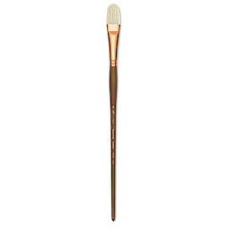 Princeton Best Natural Bristle Brush - Filbert, Long Handle, Size 10