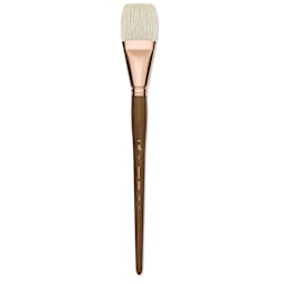 Princeton Best Natural Bristle Brush - Flat, Long Handle, Size 20