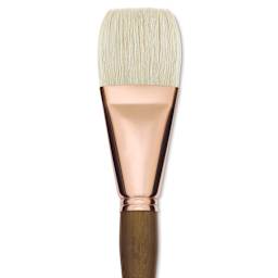 Princeton Best Natural Bristle Brush - Flat, Long Handle, Size 24