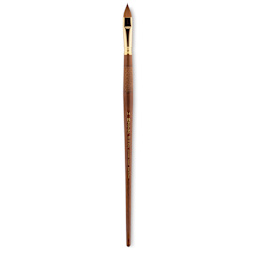 Escoda Reserva Kolinsky-Tajmyr Sable Brush - Filbert, Long Handle, Size 14