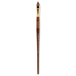 Escoda Reserva Kolinsky-Tajmyr Sable Brush - Filbert, Long Handle, Size 16