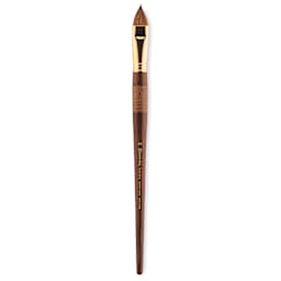 Escoda Reserva Kolinsky-Tajmyr Sable Brush - Filbert, Long Handle, Size 20
